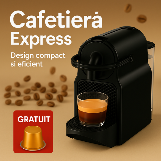 Promoție Exclusivă: Espressor cu Capsule Cadou!